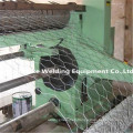 Straight and reverse twisting hexagonal wire mesh knitting machine